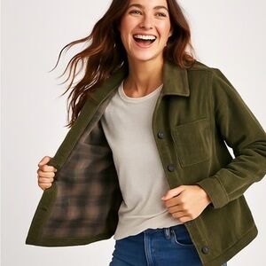 North River Outfitters Green Corduroy Jacket